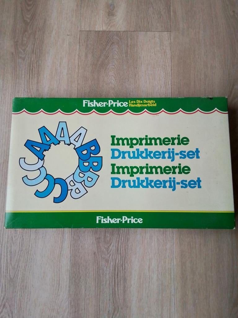 Fisher- Price Kinder drukkerij-set, Kinderen en Baby's, Speelgoed | Educatief en Creatief, Ophalen of Verzenden, Zo goed als nieuw