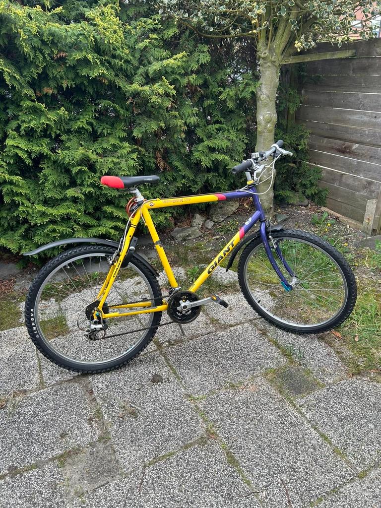 Giant Team World Cup “Atlanta Edition” – Retro Mountainbike, Fietsen en Brommers, Fietsen | Mountainbikes en ATB, Ophalen, Gebruikt