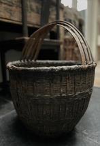 Oude Chinese leem mand Aziatisch oosters sober sleets, Ophalen