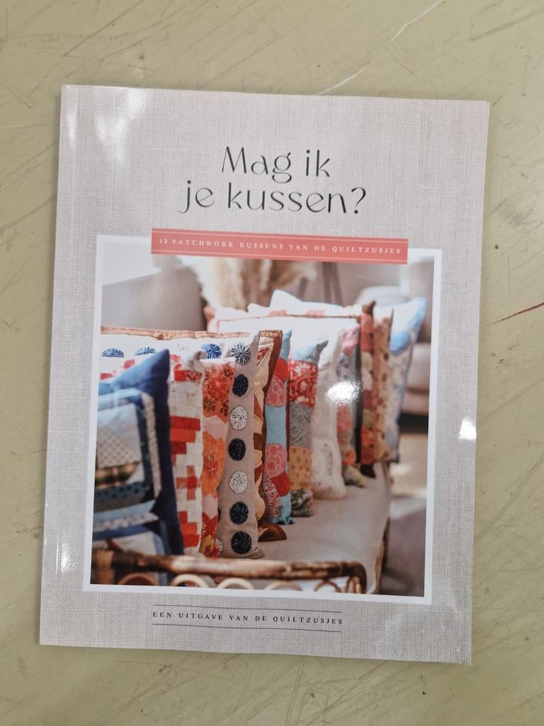 Mag ik je kussen? - 12 Patchwork Kussens, Ophalen of Verzenden
