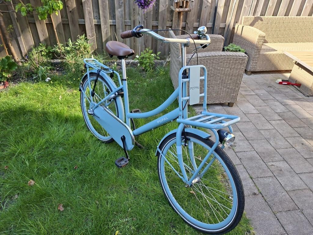 Kinder fiets 24 inch, Ophalen, Gebruikt, POPAL, Velgrem