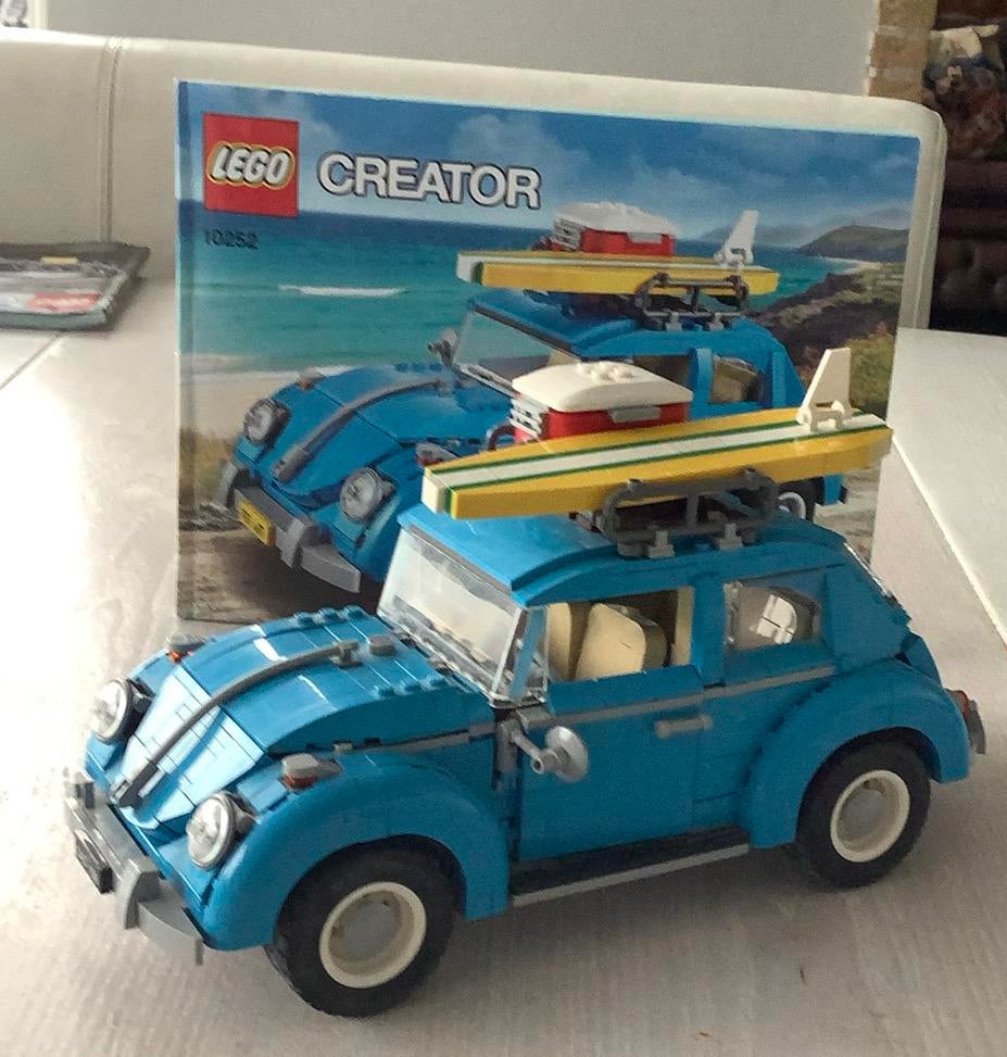 LEGO Creator Expert Volkswagen Kever - 10252, met bouwboek,, Ophalen of Verzenden, Zo goed als nieuw
