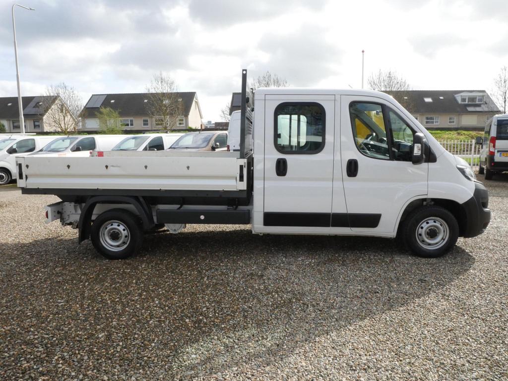Fiat Ducato 2.2MJ 140PK Pick-up Dubbel cabine open laadbak A, Voorwielaandrijving, Stof, Gebruikt, 4 cilinders