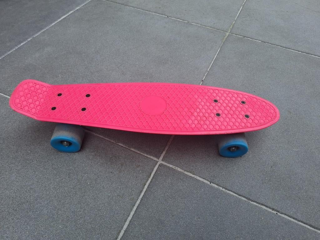 Roze Penny Board, Sport en Fitness, Skateboarden, Ophalen, Zo goed als nieuw, Skateboard