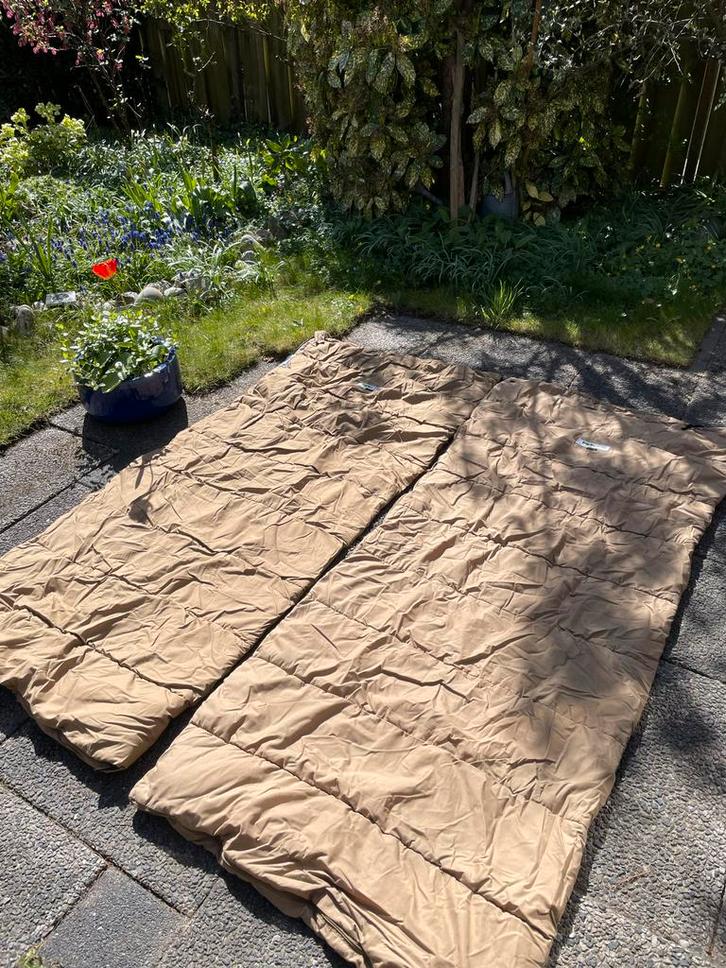 2x Euro Trail Adventure Dreamer Slaapzakken, Caravans en Kamperen, Slaapzakken, Gebruikt, Ophalen