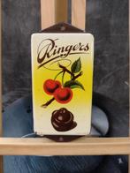 Oud emaille deurpostje Ringers., Ophalen of Verzenden