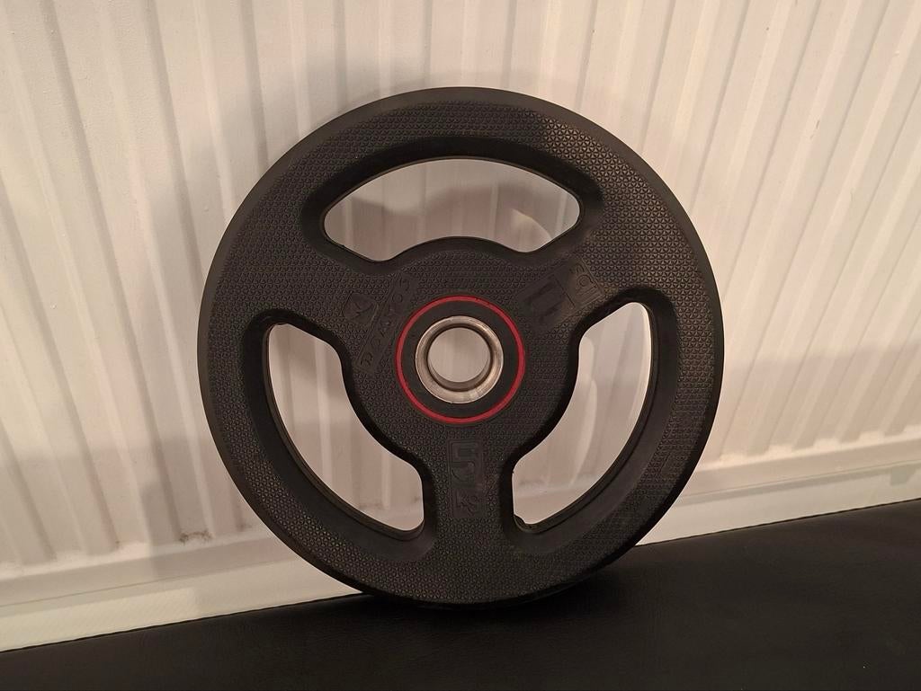 Domyos Rubberen Halterschijf (5 kg), Ophalen