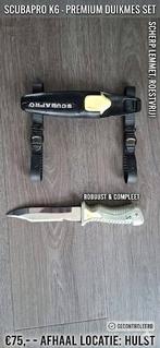 Scubapro K6 Duikmes - RVS - In topstaat (scherp & roestvrij), Watersport en Boten, Ophalen of Verzenden, Zo goed als nieuw, Overige typen