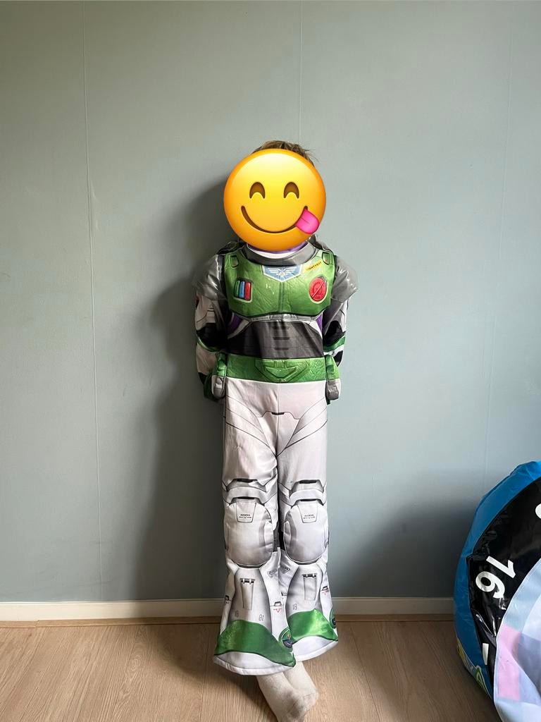 Buzz Lightyear pak, Ophalen of Verzenden, Zo goed als nieuw, 122 t/m 128, Jongen of Meisje