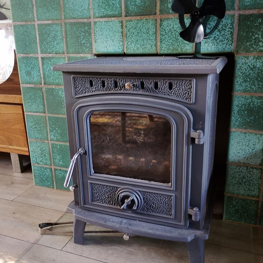 Gietijzeren houtkachel., Huis en Inrichting, Kachels, Houtkachel, Hout, Ophalen