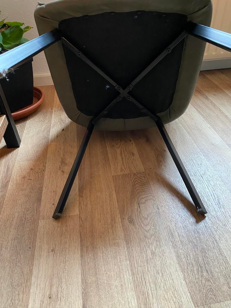 Eetkamerstoel GRATIS onderstel, VANDAAG ophalen = daarna weg, Ophalen of Verzenden, Gebruikt, Zwart, Eén