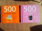 500 Vlaaien & Taartjes en 500 Cupcakes kookboeken, Boeken, Kookboeken, Ophalen of Verzenden, Zo goed als nieuw, Nederland en België