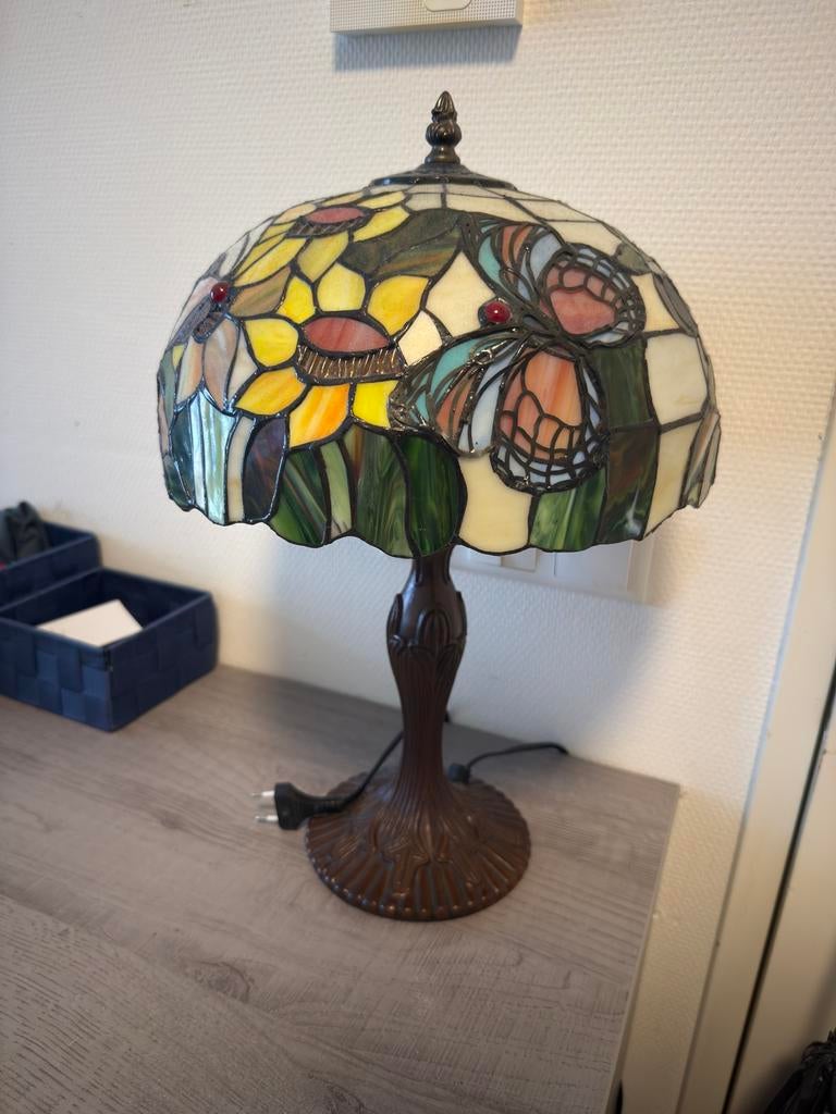 2 tiffany lampen origineel, Ophalen of Verzenden