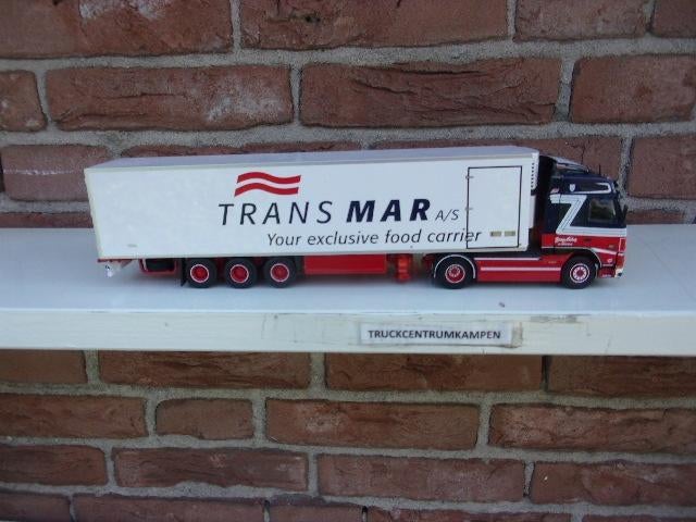 Tekno  Volvo  FH12  van  Bjarne  Nielsen., Hobby en Vrije tijd, Modelauto's | 1:50, Ophalen of Verzenden, Nieuw, Bus of Vrachtwagen