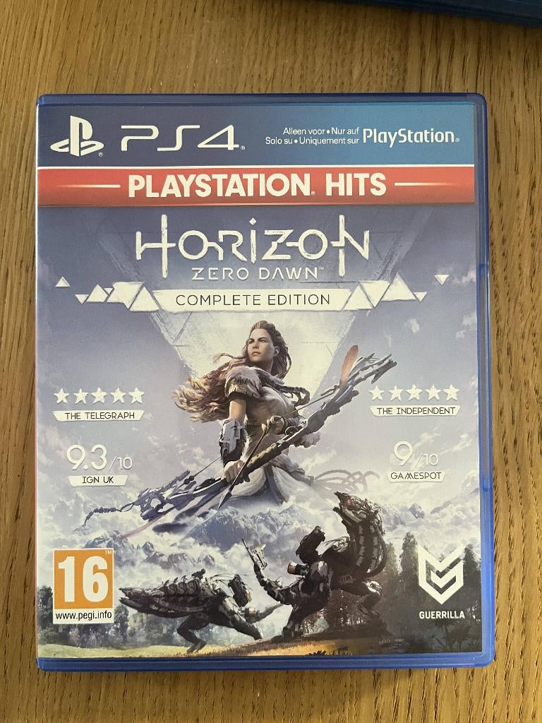 Horizon Zero Dawn PS4, Spelcomputers en Games, Games | Sony PlayStation 4, Avontuur en Actie, Verzenden, 1 speler, Zo goed als nieuw