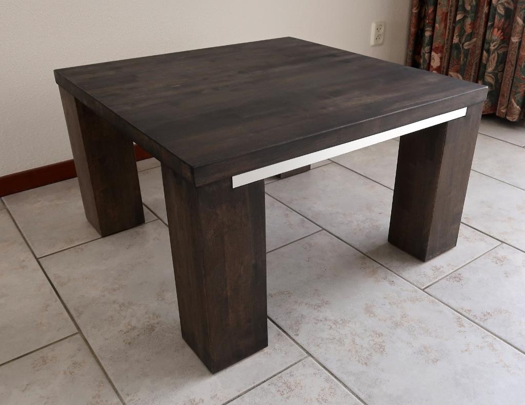 Mooie salontafel, Huis en Inrichting, Tafels | Salontafels, Ophalen, 50 tot 100 cm, Vierkant, 50 tot 100 cm