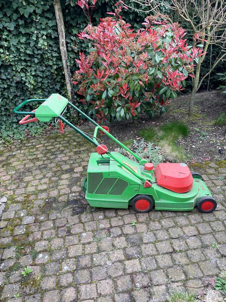 Grasmaaier Brill 36 - Gebruikt, Elektrisch, Ophalen, Cirkelmaaier, Gebruikt, Elektrische grasmaaier