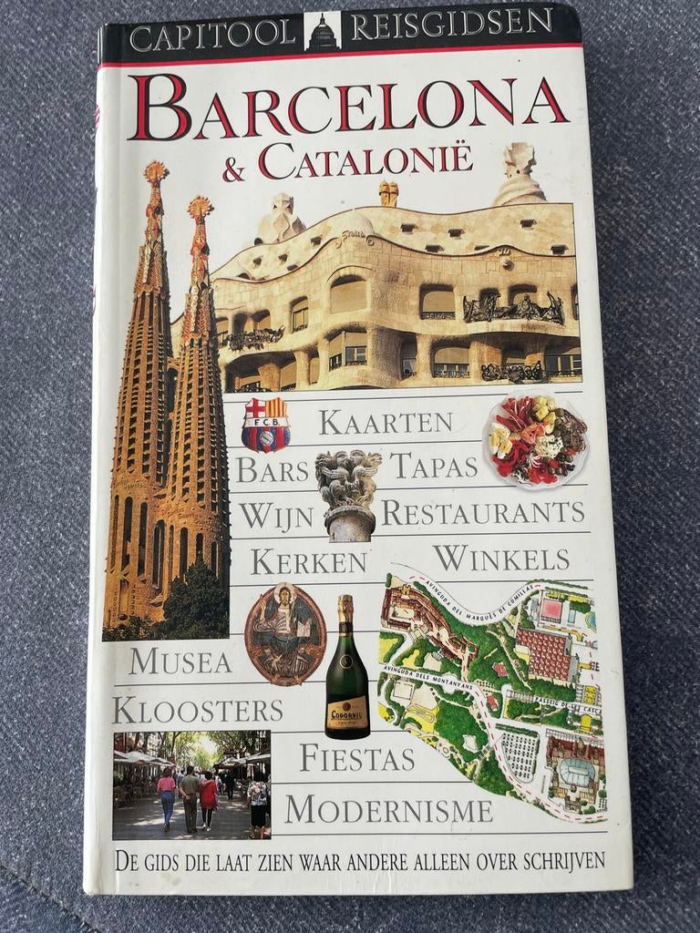 Capitool Reisgids Barcelona & Catalonië, Boeken, Reisgidsen, Gelezen, Capitool, Europa, Ophalen of Verzenden