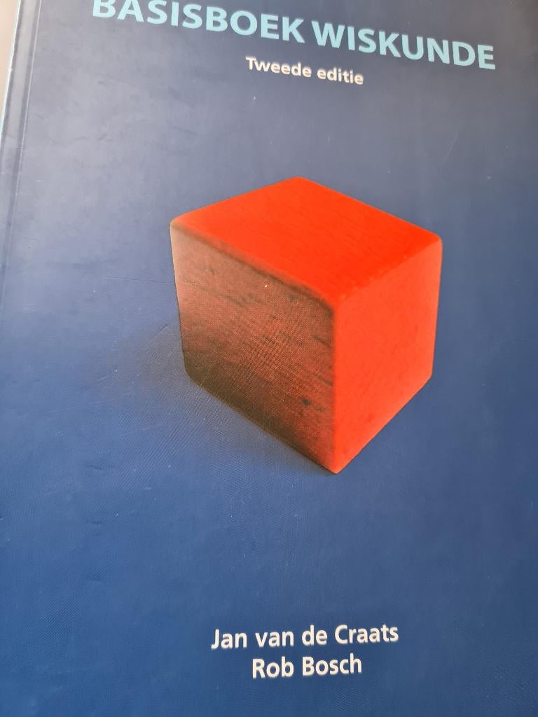 Basisboek wiskunde, Boeken, Studieboeken en Cursussen, Verzenden, Zo goed als nieuw, Alpha, HBO