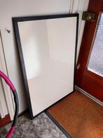 Zwarte houten lijst met glas. 70 x 100 cm., Huis en Inrichting, Woonaccessoires | Lijsten, Ophalen, Gebruikt, 75 cm of meer, 50 tot 75 cm