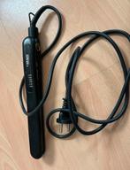 Carmen Satin Straight stijltang - Zwart, Ophalen of Verzenden, Gebruikt, Haarverzorging