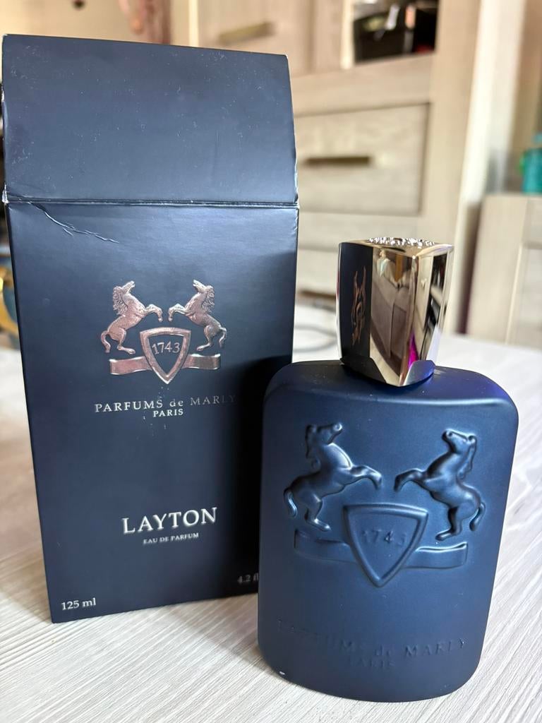 Parfums de Marly Layton 125 ml, Sieraden, Tassen en Uiterlijk, Uiterlijk | Parfum, Ophalen of Verzenden, Zo goed als nieuw