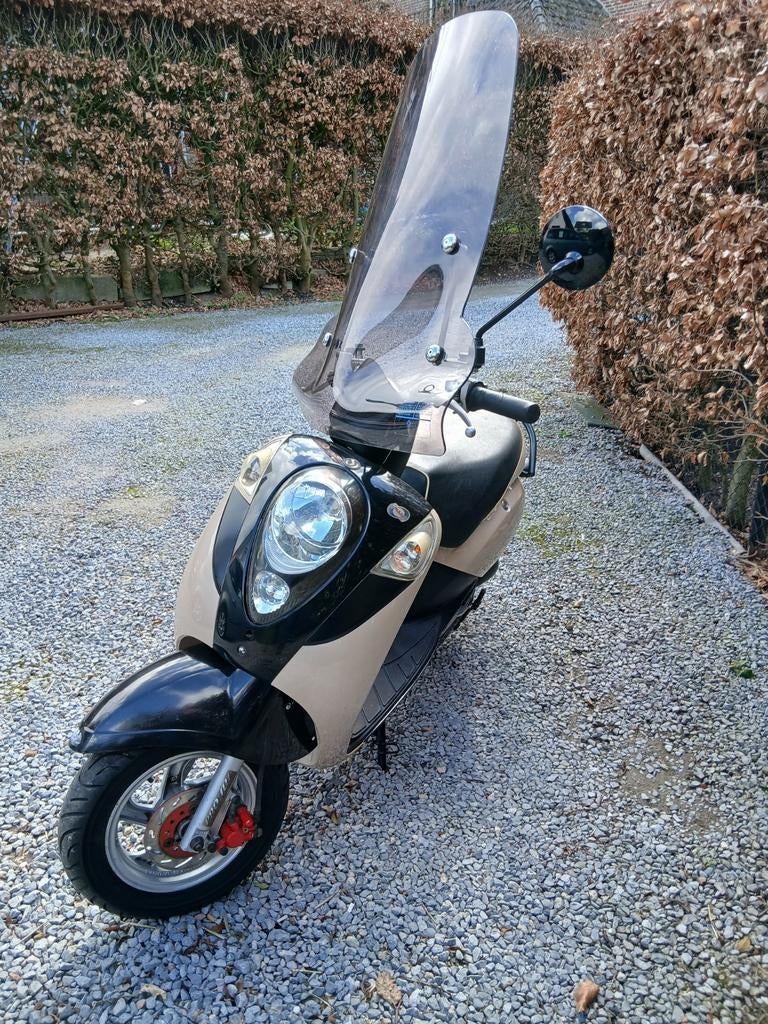 Sym mio, Ophalen, Zo goed als nieuw, Benzine, Mio