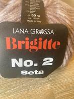 Lana Grossa Brigitte No. 2 Seta wol met breipatroon, Ophalen of Verzenden, Nieuw, Breien of Haken, Wol of Garen