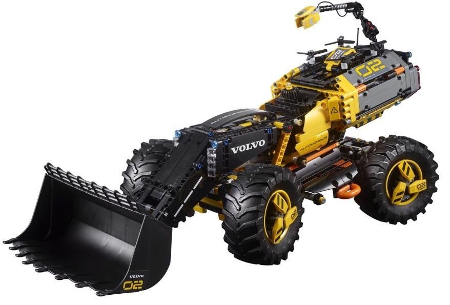 Lego 42081 Volvo Concept wiellader ZEUX shovel Technic, Ophalen of Verzenden, Gebruikt, Complete set, Lego