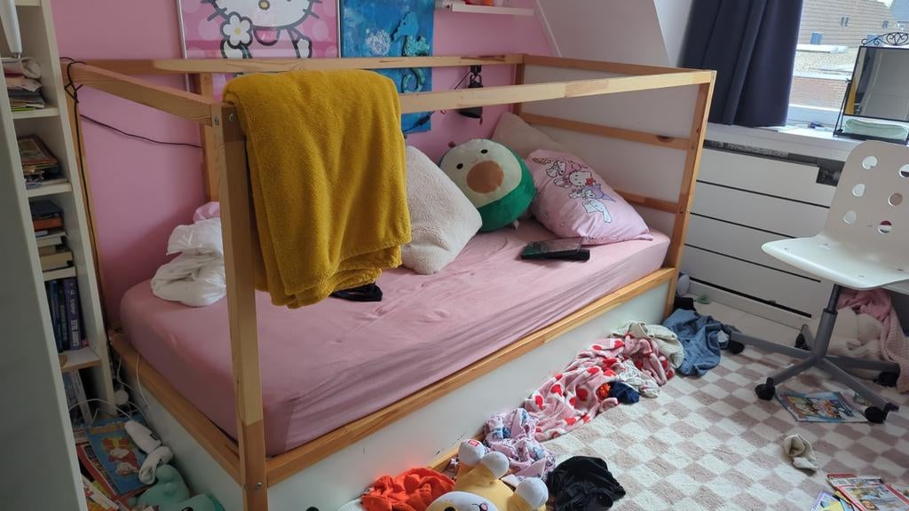 IKEA Kura omkeerbed / halfhoogslaper, Gebruikt, 90 cm, Ophalen of Verzenden, 200 cm