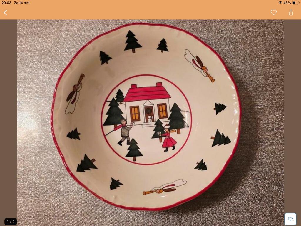 Nieuw Mason’s Christmas Village papschaaltje., Ophalen of Verzenden, Nieuw, Wedgwood