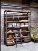 Rootsmann Boekenkast / Wandkast - Industrieel Design, Ophalen, Gebruikt, 200 cm of meer, 150 tot 200 cm