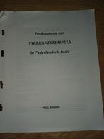Catalogus Nedrrlands Indie Vierkanystempels, Ophalen of Verzenden, Catalogus