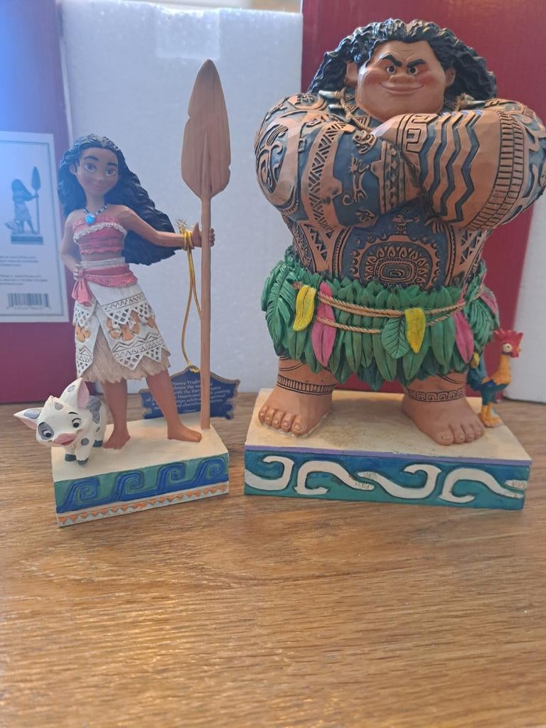 Disney tradition Maui en Moana (viana), Ophalen of Verzenden, Nieuw, Beeldje of Figuurtje