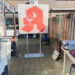 Lichtbak, Ophalen, Gebruikt, Reclamebord