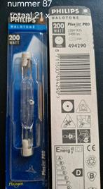 Nr. 87 Philips halotone, 60 watt of meer, Halogeen (gloei)lamp, Nieuw, Overige fittingen