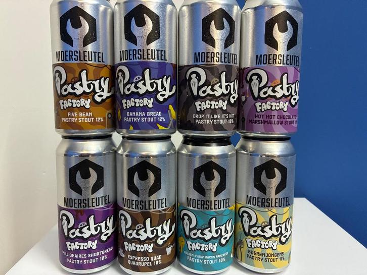 Moersleutel bieren — Pastry Factory, Verzamelen, Biermerken, Nieuw, Flesje(s), Overige merken, Ophalen of Verzenden