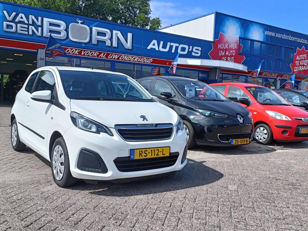 Peugeot 108 1.0 e-VTi Active 3Drs Dealer onderh 45.000 km 6, Voorwielaandrijving, Stof, Gebruikt, Euro 6
