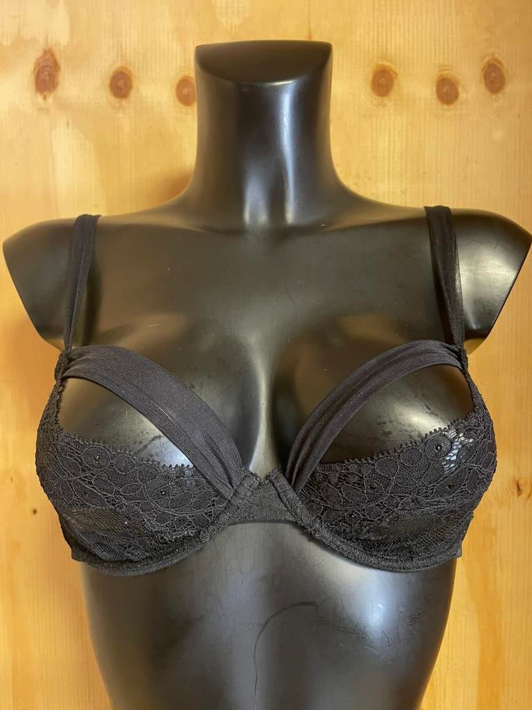 Andres sarda bh 85b model louise, Verzenden, Zwart, BH