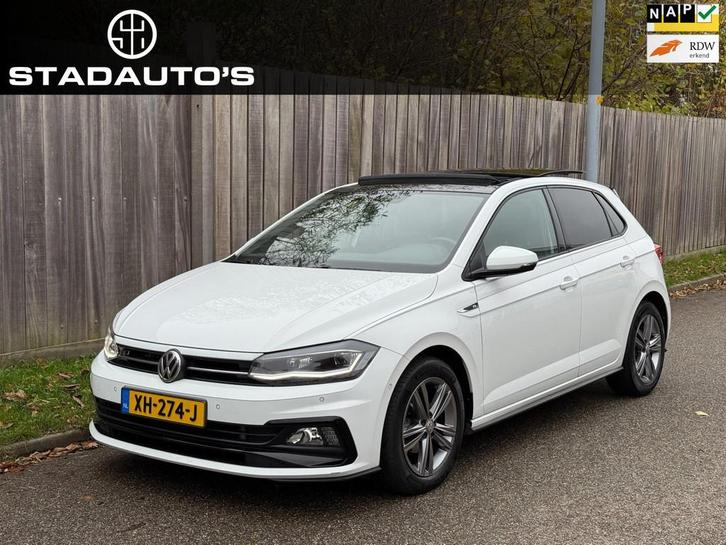 Volkswagen Polo 1.0 TSI R-Line AUT DSG Pano|LED|NAP|Carplay!, Auto's, Volkswagen, Bedrijf, Te koop, Polo, ABS, Adaptive Cruise Control