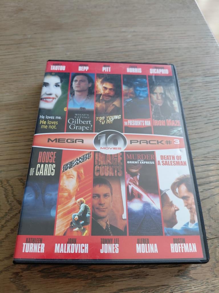 Mega 10 pack dvd box o.a. what's eating Gilbert Grape, Alle leeftijden, Ophalen of Verzenden, Zo goed als nieuw, Boxset