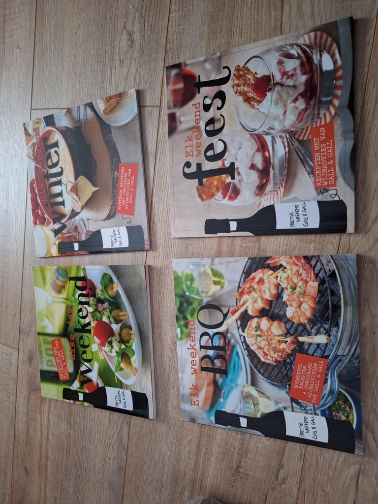 4 kookboekjes Gall en Gall NIEUW, Boeken, Ophalen of Verzenden, Nieuw