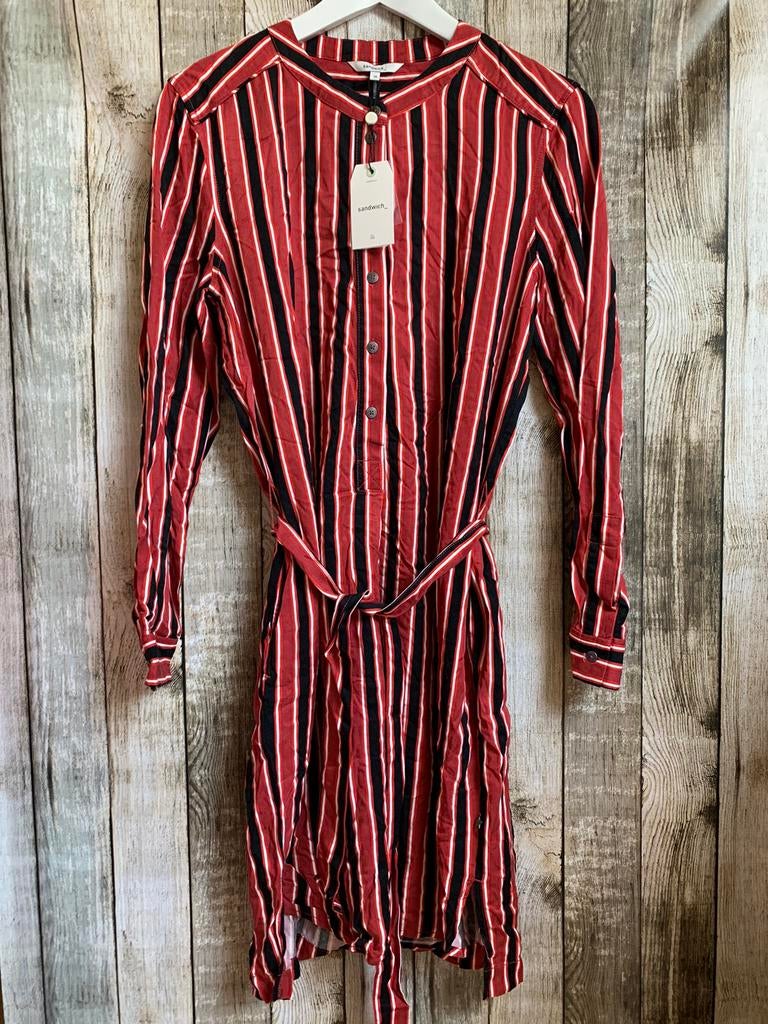 Super gave blouse jurk van Sandwich (Maat 36), Verzenden, Nieuw, Knielengte, Maat 36 (S)