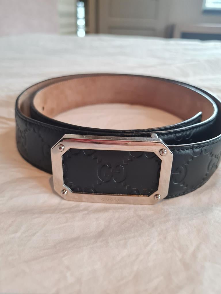 Gucci Riem 110 cm - Stijlvol Accessoire, Kleding | Heren, Zo goed als nieuw, Gucci, Riem of Ceintuur, Echt leder