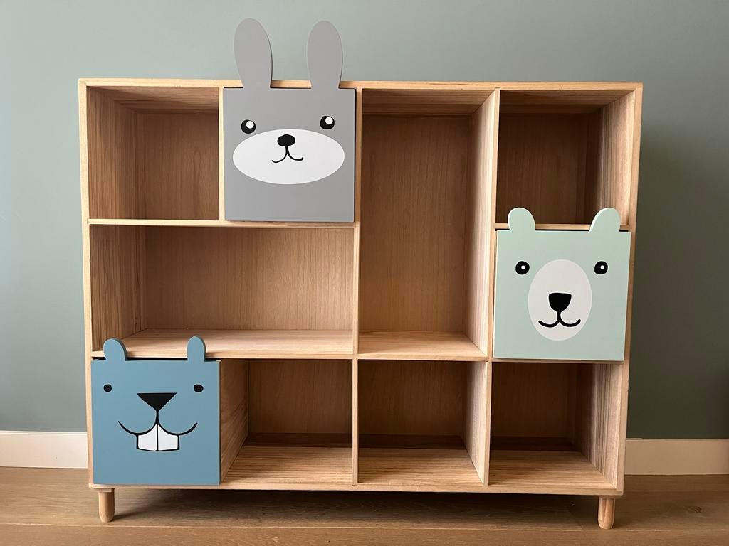 Bloomingville kinderboekenkast, Ophalen, Zo goed als nieuw