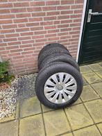 Banden en velgen met wieldoppen, Auto-onderdelen, Ophalen, 15 inch, Banden en Velgen, Winterbanden