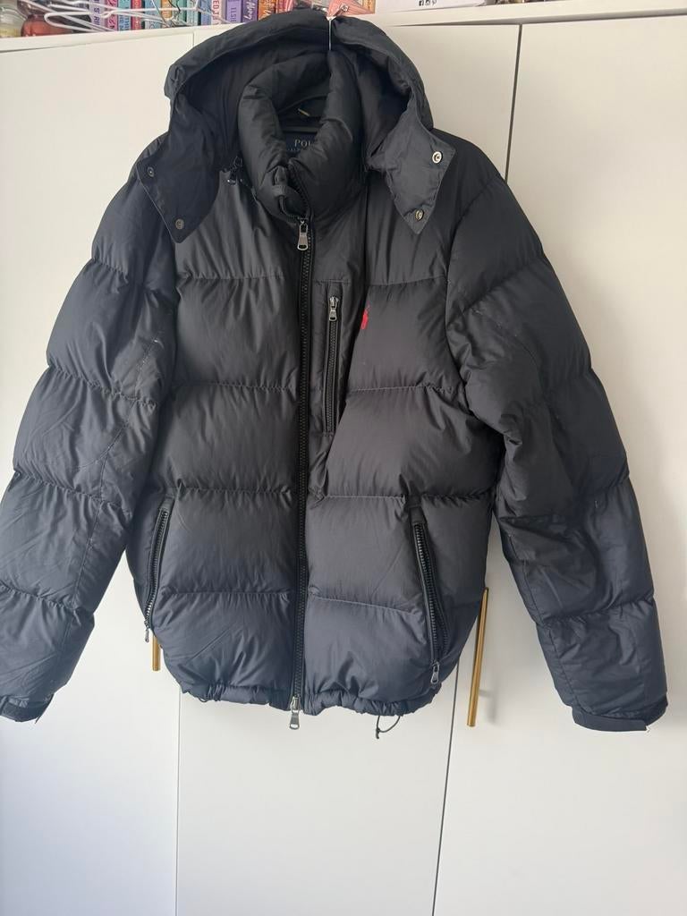 Ralph lauren jas heren, Ophalen of Verzenden, Zo goed als nieuw, Zwart