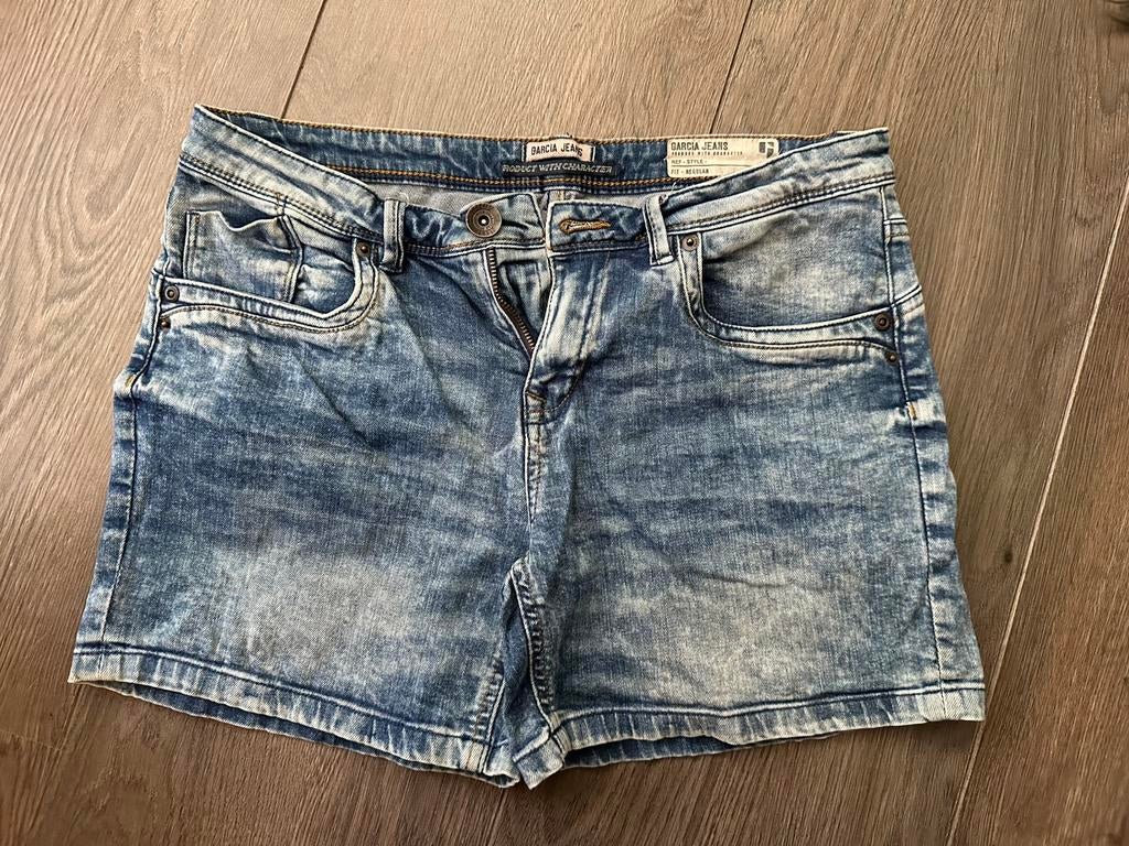 Garcia S, Ophalen of Verzenden, Zo goed als nieuw, Blauw, W28 - W29 (confectie 36)