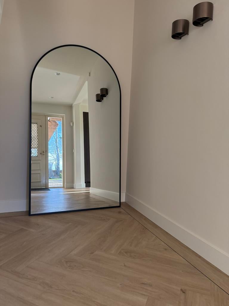 Boogspiegel 100x180 NIEUW, Huis en Inrichting, Woonaccessoires | Spiegels, Ophalen, Zo goed als nieuw, Rechthoekig, 150 tot 200 cm