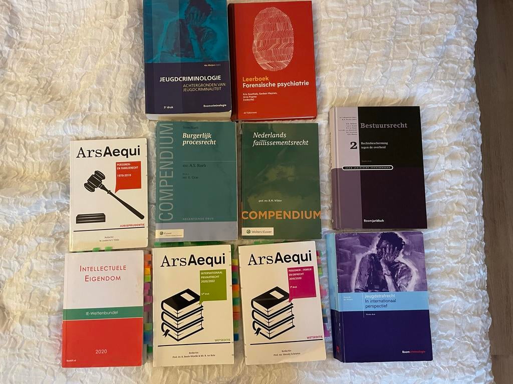 Studieboeken Rechtsgeleerdheid/Rechten Bachelor Master, Boeken, Ophalen of Verzenden, Gamma, Gelezen, WO